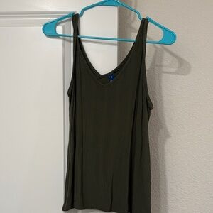 Old Navy Dark Green Women's Tank Top
